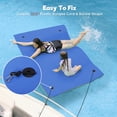 thumbnail image 6 of WARMOUNTS Water Floating Mat Foam Pad, 9x6FT Bouncy Tear-Resistant XPE Foam, Recreation and Relaxing for Pool Lake River Ocean Outdoor Water Activities, 6 of 8