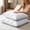White, variant on VMWMSSR Twist Pinch Quilted Bed Pillow Soft Support Rectangle Sleeping Pillow Fluffy Breathable Bed Pillow For Bedroom Home Decor 1Pcs(Pink-29.13"×18.9")