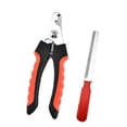 thumbnail image 2 of Cortaúñas para perros Yuyangstore Cortaúñas de acero inoxidable rojo, 2 of 5