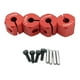 thumbnail image 5 of 8x RC Wheel Hubs Drive Adapter for SCX10 CC01 1/10 RC Car Model Zulema none, 5 of 6