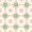 Retro Green Stars, variant on FORMRS 1-Subject Spiral Notebook 8" x 5" College Ruled 60 Refillable Sheet A5 Hard Cover, 2 Pack, Retro Black Stars