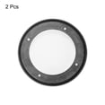 thumbnail image 3 of 2pcs 5" Grill Mesh Decorative Circle Woofer Guard Protector Cover Parts White, 3 of 5