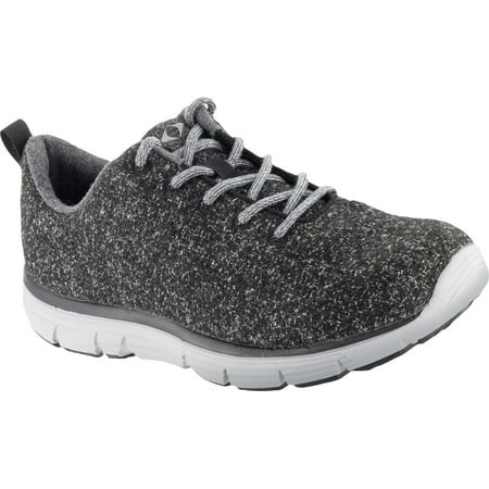 

Women s Apex FitLite Natural Knit Sneaker Dark Grey Wool 12 XW