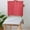 239#Red, variant on Chair Seat Cushion, Non-Slip Linen Cushion for Office, Dining, Car or Home Chairs, Comfortable Foam Pad for Long Sitting, Office, Kitchen, Living Room Use