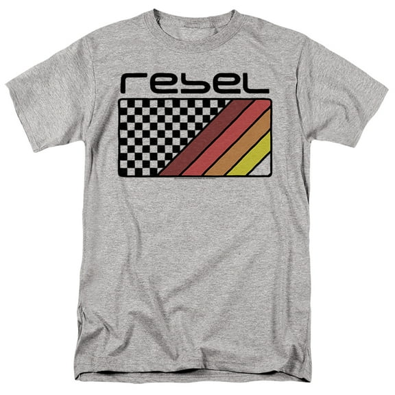 Honda Rebel Checkers and Stripes Unisex Adult T-Shirt