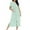 Mint Green, variant on 2025 Lightweight Housecoats for Women Short Sleeve Front Zipper Bathrobes Lounge Loungewear Nightgown with Pockets