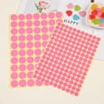 thumbnail image 3 of Craft DIY Mix Color Round Gift Tags Coloured Dot Paper Sticker Stickers Adhesive Label Sealing Label 10MM RED, 3 of 8
