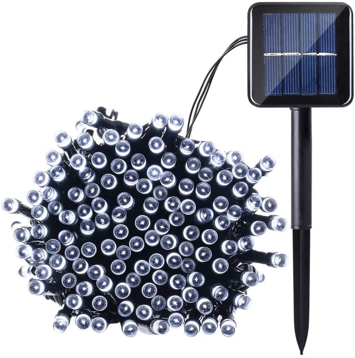 QiShi Solar LED Fairy String Lights 39 Ft photo 1