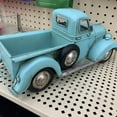 thumbnail image 5 of Vintage Metal Pickup Farm Truck Teal 12X6x6” Rustic Country Decor ~ New!, 5 of 7