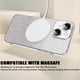 thumbnail image 4 of Funda magnética con purpurina para iPhone 15, compatible con MagSafe, protección total, delgada, a prueba de golpes y arañazos, con protector de lente de cámara y red antipolvo, 4 of 7