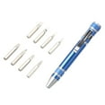 thumbnail image 1 of Portable Magnetic Pocket Screwdriver Kit Pen Shape Repair Hand Tools Set, 1 of 8