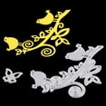 thumbnail image 3 of Juego de plantillas para álbumes de recortes y manualidades de bricolaje Troqueles de metal con temática de pájaros para manualidades con tarjetas, 3 of 3