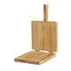 thumbnail image 4 of Prensa de madera para hacer masa de albóndigas Prensa manual de madera para tortillas Prensa de masa para Marrón, 4 of 9