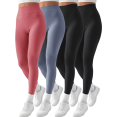 thumbnail image 1 of Pack 4 Colores Leggins Faja Termicos Afelpados Unitallas Yoga, 1 of 9