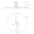 thumbnail image 5 of Parrot Uncle 54in Black Modern Ceiling Fan with Remote Control, 5 of 8