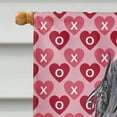 thumbnail image 3 of Carolines Treasures SC9555CHF English Cocker Spaniel Valentines Love Flag Canvas House Size, 3 of 4