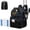 Black Camo(With 4 Tackle Boxes), variant on Fishing Backpack 45l Large Cooler Tackle Bag With Rod Holders & Rain Cover Water-resistant Store Gear