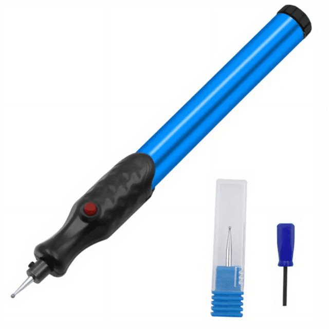 Unlock Your Creativity with This Electric Engraving Pen - Perfect for DIY Projects on Metal, Glass, Stone, Plastic, Wood & Leather!