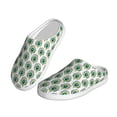 thumbnail image 2 of Lsque Peacock Feathers1 Pattern Womens Comfort Cotton on Scuff With Memory Foam and Anti-skid Sole Slipper-39/40, 2 of 7