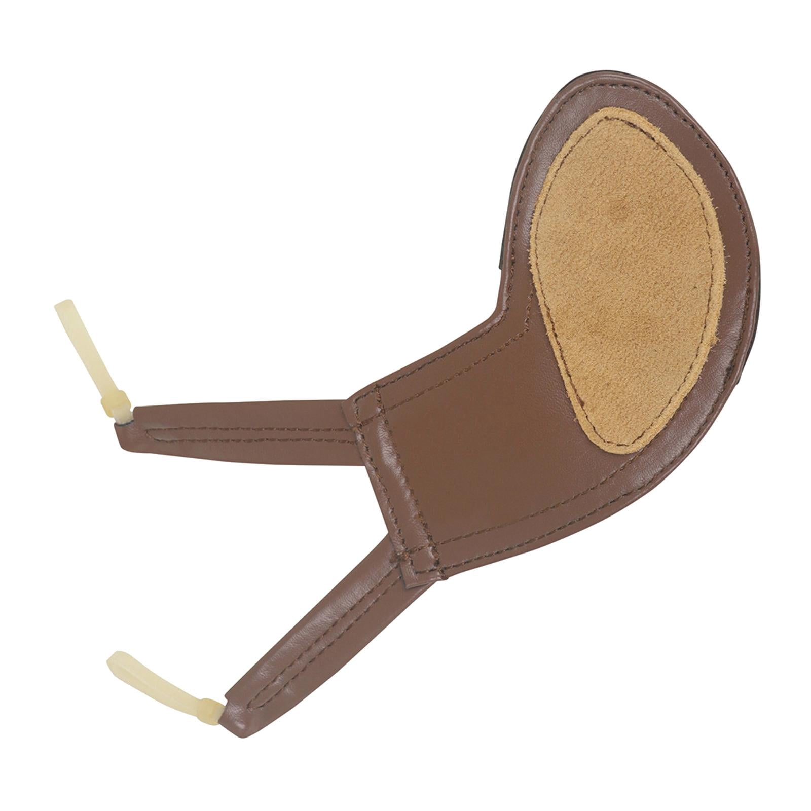 LeeQinersw 1/4 - 1/2 Violin Shoulder Rest Chinrest Support Violin Tool Comfortable Chinrest Brown
