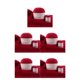 thumbnail image 2 of Wosthever Juego de ovillos de hilo de 50g y 20g, Kit de hilo de ganchillo para tejer, suéter para bebé, suministros para tejer, accesorio de costura, Rojo púrpura 5piezas Wosthever CBP185456, 2 of 4