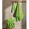 thumbnail image 3 of MyOwn Ultra Soft 6 Pack Cotton Towel Set, Contains 2 Bath Towels 28x55 inch, 2 Hand Towels 16x24 inch & 2 Wash Coths 12x12 inch, Ideal Everyday use, Compact & Lightweight - Kiwi Green, 3 of 6
