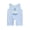 Blue, variant on aturustex Toddler Baby Boys Birthday Jumpsuits 6M 12M 18M Infant Sleeveless Tank Rompers Round Neck Vest Bodysuits Pants Cupcake Embroidery Playsuits mmer Outfits Beachwear for Holiday Party