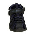 thumbnail image 4 of Beverly Hills Polo Club Boys Fisherman-Style Sport Sandals (Little Kid Sizes) - Black/Navy, 2, 4 of 7