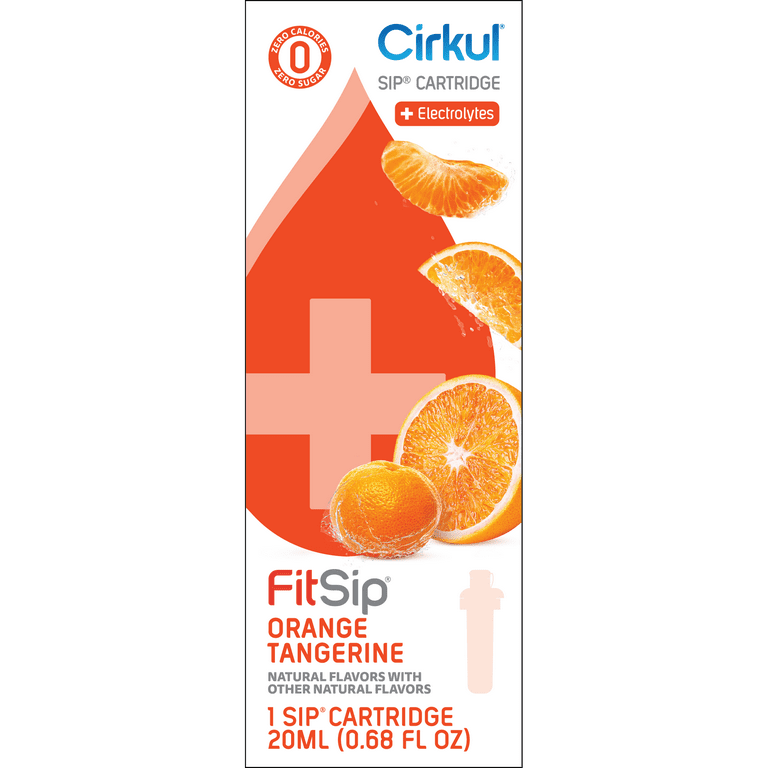 Cirkul FitSip Orange Tangerine Cartridge Flavor - Walmart.com