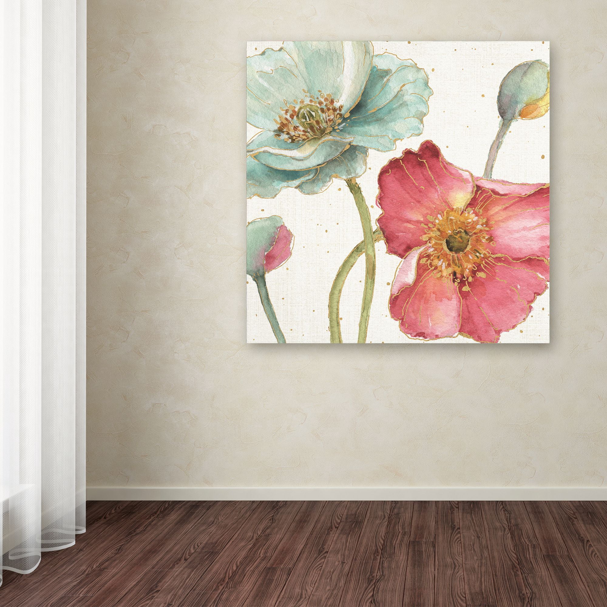 Trademark Fine Art 'Spring Softies II' Canvas Art by Lisa Audit