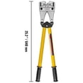 thumbnail image 2 of VEVOR Herramienta de crimpado de cables de batería 10-120 mm2, Herramienta de crimpado de terminales de cable para terminales de alambre de servicio pesado, Herramienta de crimpado de terminales de, 2 of 8