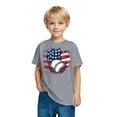 thumbnail image 7 of CFLVAEK Kids American Flag Shirts Girls Boys 4th of July Patriotic Tshirts Indenpendence Day Short Sleeve Tees Round Neck Cotton T Shirts 7 Years, 7 of 7