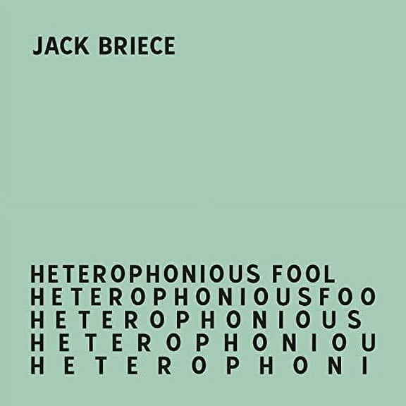 Jack Briece - Heterophonious Fool - Music & Performance - Vinyl