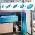 thumbnail image 5 of Beuway 102"Foldable Swimming Pool for 1-5 People,Adult Kids & Pets Non-Inflatable Pool,Above Ground Pool(Blue), 5 of 9