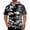 Black, variant on OIOLOYJM Mens Hoodies Sun Protection Lightweight Camo Short Sleeve Hooded Shirts Rash Guard Quick Dry Hiking Casual Tees Light Gray M