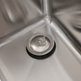 thumbnail image 6 of 3 Compartment Stainless Steel Commercial Kitchen Bar Sink W/ 3 Drainboards 3-Compartment Sink, 6 of 12