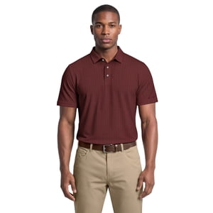 Ben Hogan Performance Men's Two Color Jacquard Polo