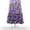 White Purple, variant on 7.5ft Pre-lit Snow Flocked Pencil Christmas Tree Fir Hinged Slim Corner Xmas Tree Holiday Decoration with 250 Incandescent Warm White Lights & 814 Snow Branch Tips, Pink Gradien