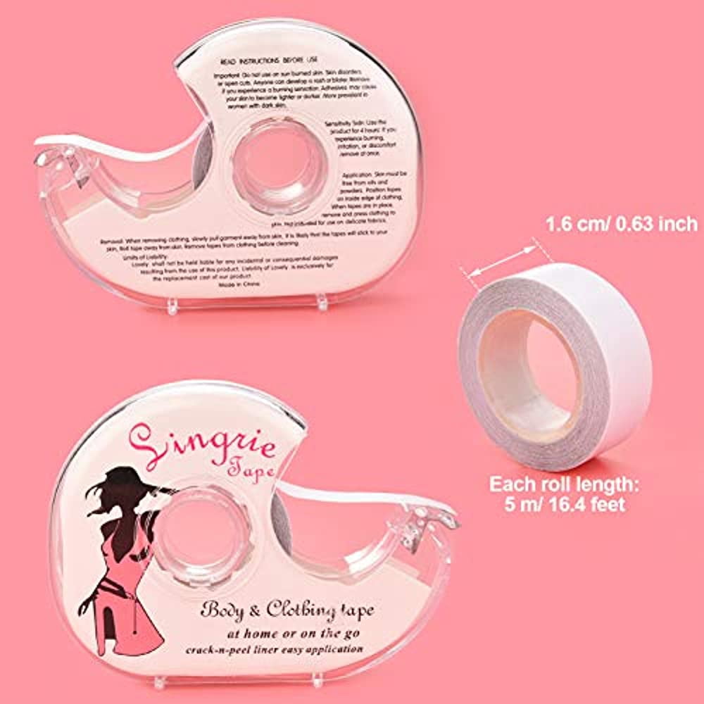 Blulu Boob Body Tape Clear Fabric Double Sided Clothing Tape With Dispenser For Clothes Dress And Bra Feet Walmart Com Blulu Boob Body Tape Clear Fabric Double Sided Clothing Tape With Dispenser For Clothes Dress And Bra Feet Walmart Com