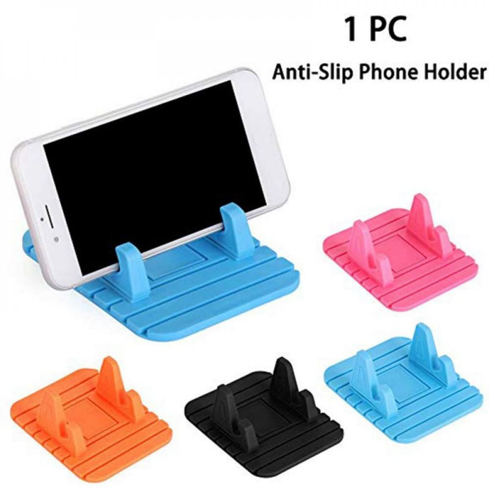 1 Pc Car Auto Dashboard Non-Slip Rubber Mat Phone Holder Pad Stand Accessories