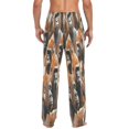 thumbnail image 2 of Gorilla Pattern Men's Lightweight Pajama Bottoms Stretch Elastic Waist Side Pockets Spring Fall, 2 of 7
