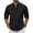 AB02_Black, variant on Men's Long Sleeve Button Down Shirts Casual Fashion Dress Shirt Beach Wedding Solid Color Shirts Light Brown M