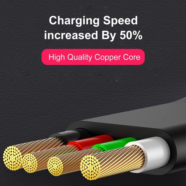 Cable USB 3 en 1: cable de datos telescópico liviano y duradero que se toma fácilmente Tmvgtek Para estrenar