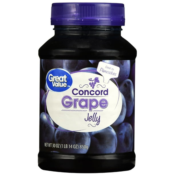 Great Value Concord Grape Jelly, 30 oz