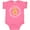 Hot Pink, variant on Inktastic Baby 1st Christmas Gingerbread Man Boys or Girls Baby Bodysuit