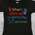 thumbnail image 4 of Inktastic Lacrosse Baby Boys or Girls Baby Bodysuit, 4 of 5