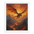 thumbnail image 5 of Paint by Numbers Kit for Adults, Dragon Soaring Fiery Landscape Paint by Numbers, Easy Paint by Numbers Kit for Adults Beginner, DIY Adult Paint by Number Kits on Canvas, Home Decor, 5 of 7