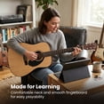 thumbnail image 6 of Fender CD-60S Solid Top Dreadnought Acoustic Guitar - Natural w/ Gig Bag, 6 of 9