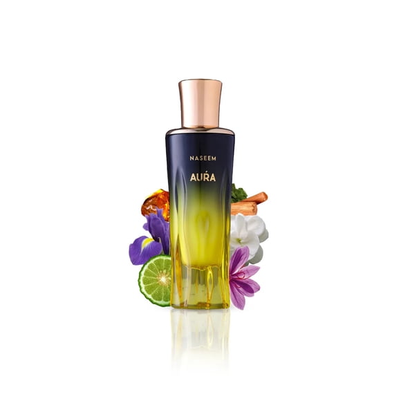 Perfume NASEEM Aura Agua sin alcohol 80 ml Passionate Lemon