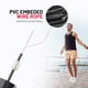 thumbnail image 4 of Cuerdas para saltar para hacer ejercicio, cuerdas para saltar para hacer ejercicio, perder peso, quemar calorías, fitness en interiores, gimnasio, cuerda de velocidad con rodamiento de bolas sin enred Namotu CZYD-ST125-2, 4 of 7
